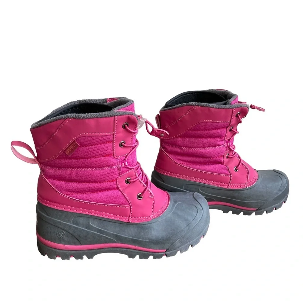 Northside Pink & Gray  Fuchsia/ Coral 3M Thinsulate Insulation Snow/Winter Boots